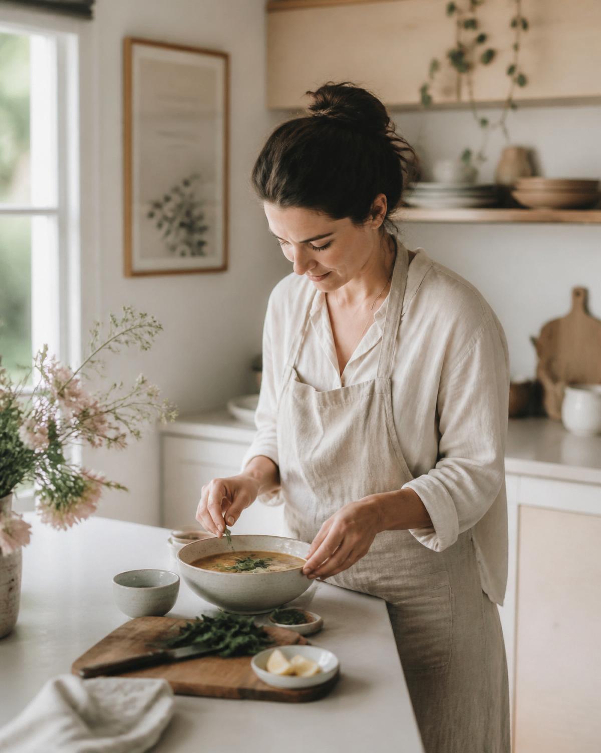 Préparation de repas postnatal à domicile